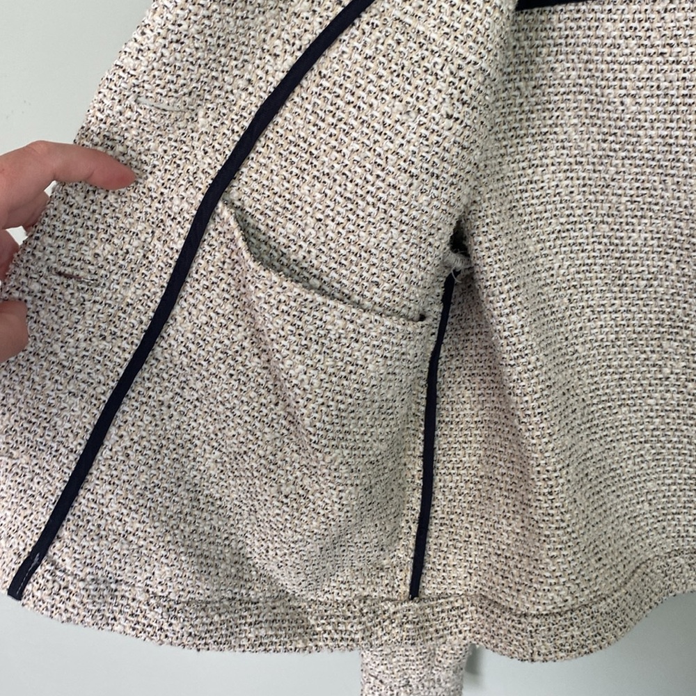 Rag & Bone Women’s Tweed Blazer Jacket Cropped Style Size Small - Picture 10 of 10